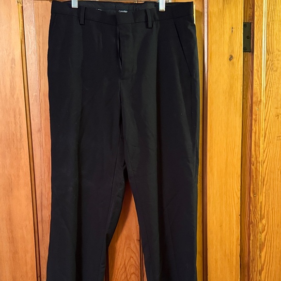 Calvin Klein Classic Black Trousers - Picture 1 of 3
